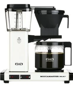 Null Moccamaster KBG Select Filterkaffeemaschine Off White