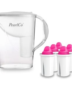 Pearlco Glas-Wasserfilter Rot Inkl. 6 AquaMag Filterkartuschen -HENDI-Geschäft 98b42181 623e 495b 880e 76194688f467 4