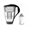 Pearlco Glas-Wasserfilter Schwarz Inkl. 1 Protect+ Filterkartusche