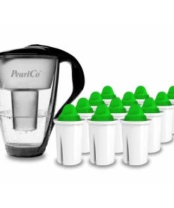 Pearlco Glas-Wasserfilter Weiß Inkl. 12 Alkaline Filterkartuschen 9 Pearlco Glas-Wasserfilter Weiß Inkl. 12 Alkaline Filterkartuschen -HENDI-Geschäft a102a545 409b 403b a52b 032b64d32fd6 3