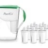 Pearlco Wasserfilter Fashion Mint Inkl. 12 Universal Filterkartuschen