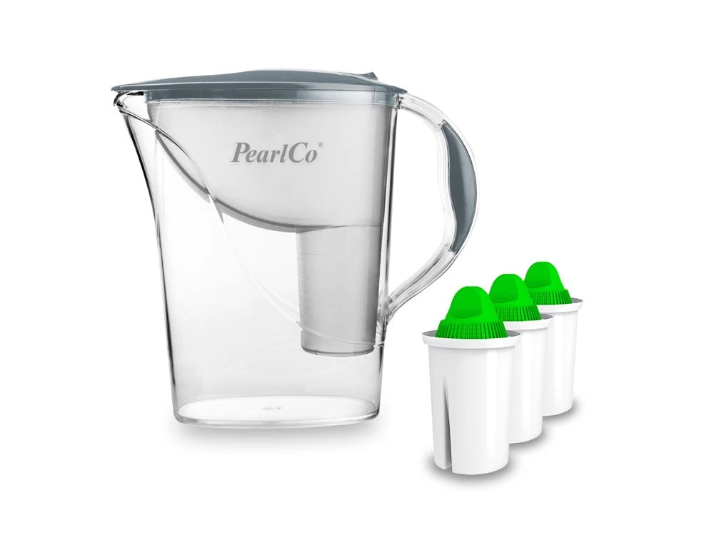 Pearlco Wasserfilter Standard Grau Inkl. 12 Alkaline Filterkartuschen 5 Pearlco Wasserfilter Standard Grau Inkl. 12 Alkaline Filterkartuschen – Bild 5