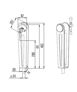 Null Schanksäule Modell Naked One Taplite, 1-leitig 12 Null Schanksäule Modell Naked One Taplite, 1-leitig -HENDI-Geschäft ac8323c3 6b56 49c6 939c da93c8bb3cfe