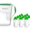 Pearlco Wasserfilter Fashion Mint Inkl. 12 Alkaline Filterkartuschen
