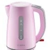 Bosch TWK7500K Wasserkocher 1,7 L 2200 W Grau, Pink