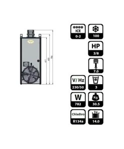 Null Untertheken-Wasserkühlgerät, UTWK - CWP 200, 200 Liter/h, 4-leitig, Green Line 13 Null Untertheken-Wasserkühlgerät, UTWK - CWP 200, 200 Liter/h, 4-leitig, Green Line -HENDI-Geschäft b603ef00 9ade 496f a8df c74ba1a6d37e