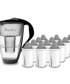 Pearlco Glas-Wasserfilter Weiß Inkl. 6 Protect+ Filterkartuschen 12 Pearlco Glas-Wasserfilter Weiß Inkl. 6 Protect+ Filterkartuschen -HENDI-Geschäft b71f03fc 476b 44df a704 2aadb3e49547 2