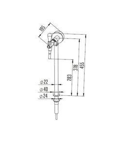 Null Schanksäule Model Tube, 1-leitig -HENDI-Geschäft b85d4a95 62e8 410c 9667 0a7fb5fe0704