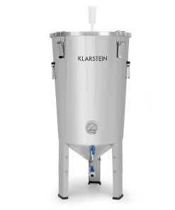 Klarstein Gärkeller Pro Fermentierkessel 30 Liter Hefeablassventil 304-Edelstahl