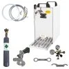 Null Bierzapfanlage Bierkühler Zapfanlage - 60 Liter/h - 1-leitig - KOMPLETTSET - KEG Kombi - CO2 0,5Kg