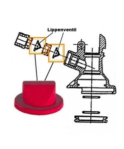 Null Lippenventil Für Keg - Verschluss (Micro Matic)