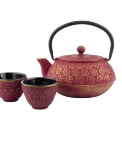 Null Bredemeijer Shanghai Einzelne Teekanne 600 Ml Gold, Pink