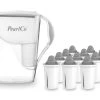 Pearlco Wasserfilter Fashion Weiß Inkl. 12 Protect+ Filterkartuschen