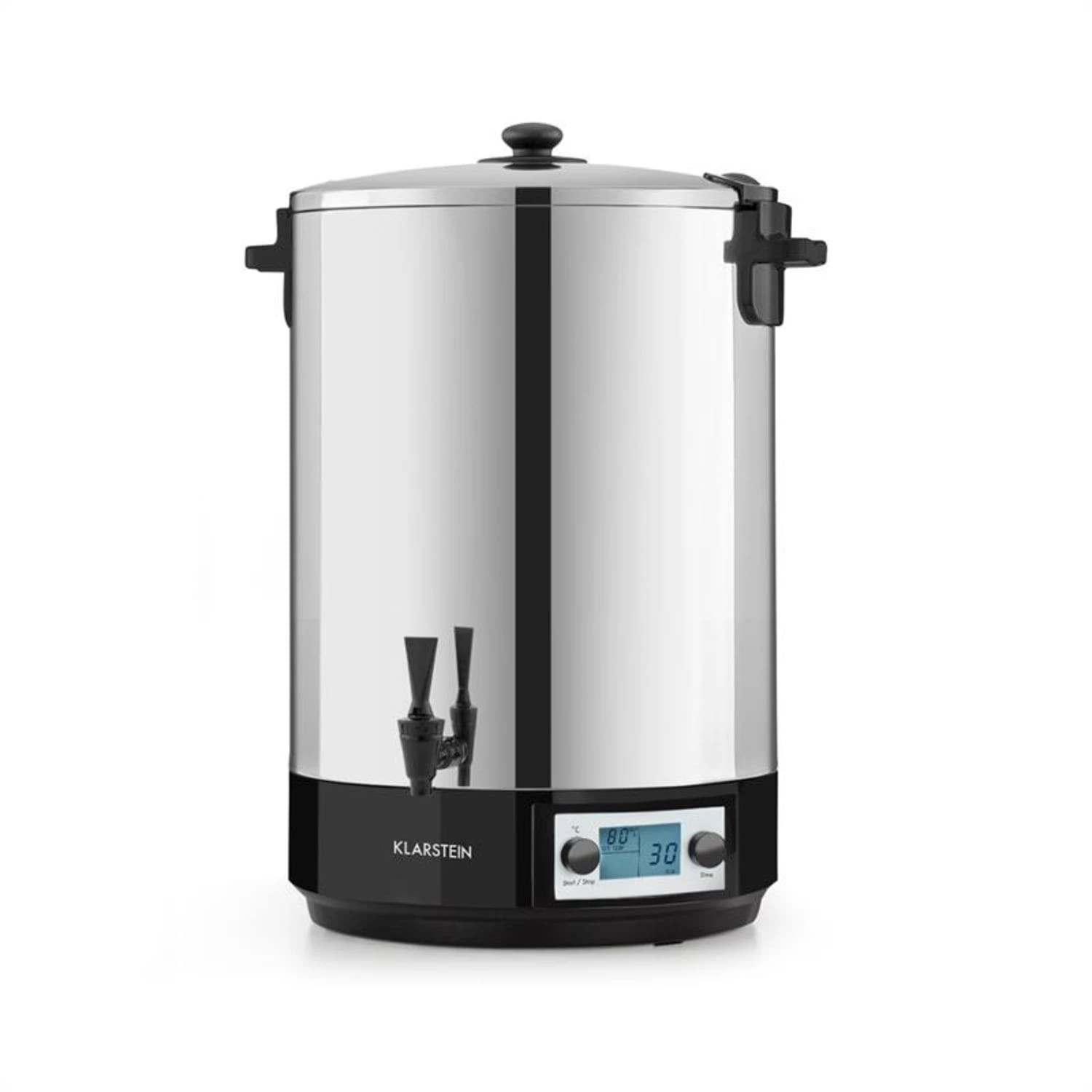 Klarstein Lady Marmalade Einkochautomat Getränkespender 27L 100°C 12h Edelstahl Silber 3 Klarstein Lady Marmalade Einkochautomat Getränkespender 27L 100°C 12h Edelstahl Silber – Bild 3
