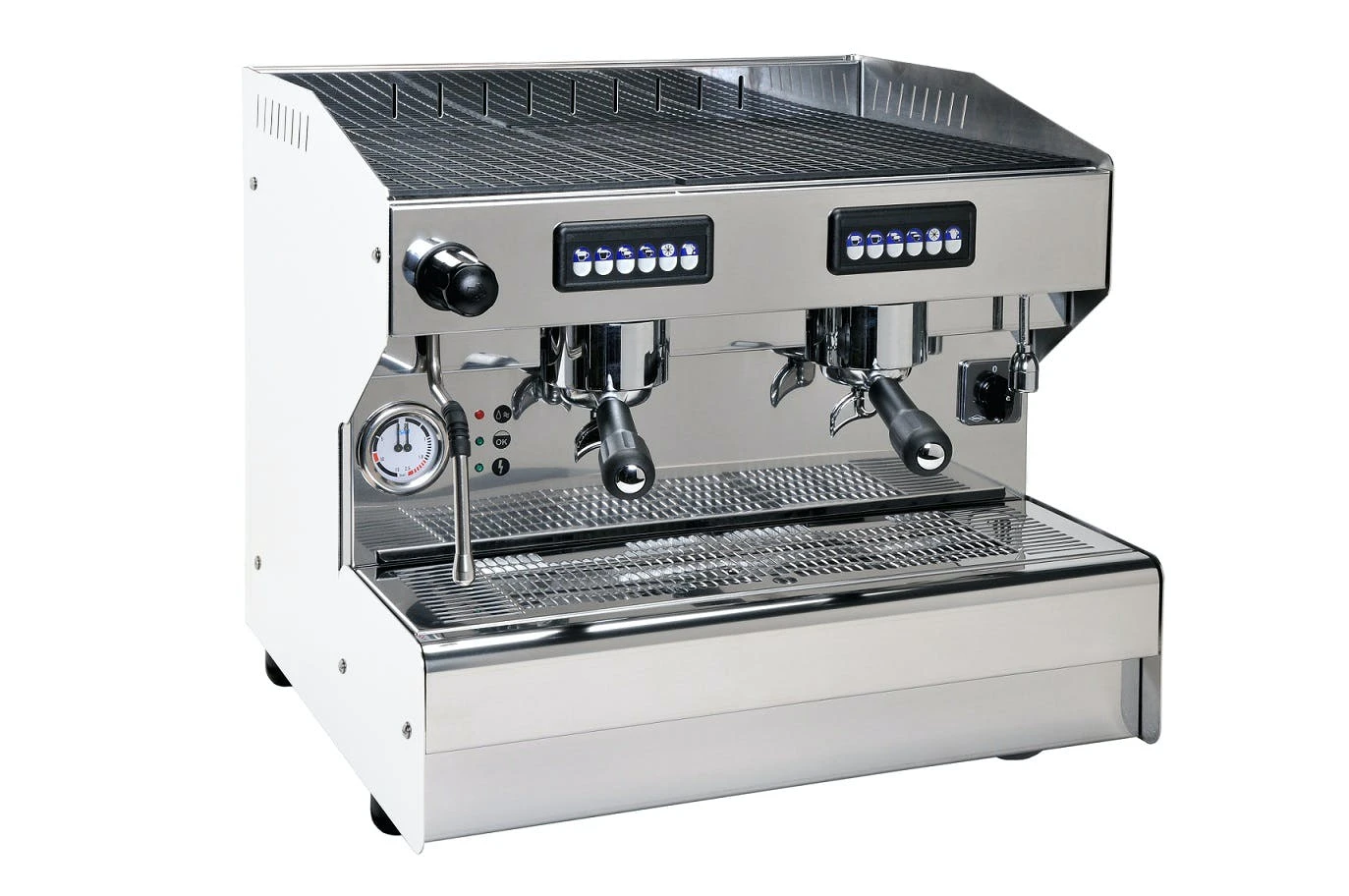 Gmg Siebträger - Espressomaschine BAROSSI Professionale Compact 2 Gr. Autom. - Edelstahlausführung 1 Gmg Siebträger - Espressomaschine BAROSSI Professionale Compact 2 Gr. Autom. - Edelstahlausführung