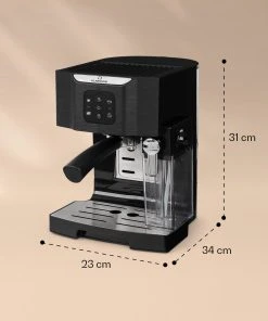Klarstein BellaVita Kaffeemaschine 3-in-1 1450 W 20 Bar Milchsch?umer Schwarz 12 Klarstein BellaVita Kaffeemaschine 3-in-1 1450 W 20 Bar Milchsch?umer Schwarz -HENDI-Geschäft d32f05de 2982 4245 837d 8259b06b1775