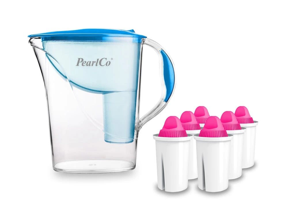 Pearlco Wasserfilter Fashion Weiß Inkl. 6 AquaMag Filterkartuschen 6 Pearlco Wasserfilter Fashion Weiß Inkl. 6 AquaMag Filterkartuschen – Bild 6