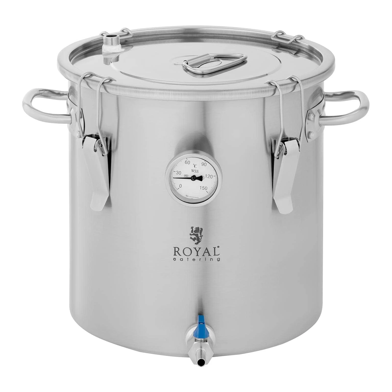 Royal-catering Maischekessel - 18 L - 0 - 150 °C - Edelstahl 5 Royal-catering Maischekessel - 18 L - 0 - 150 °C - Edelstahl – Bild 5