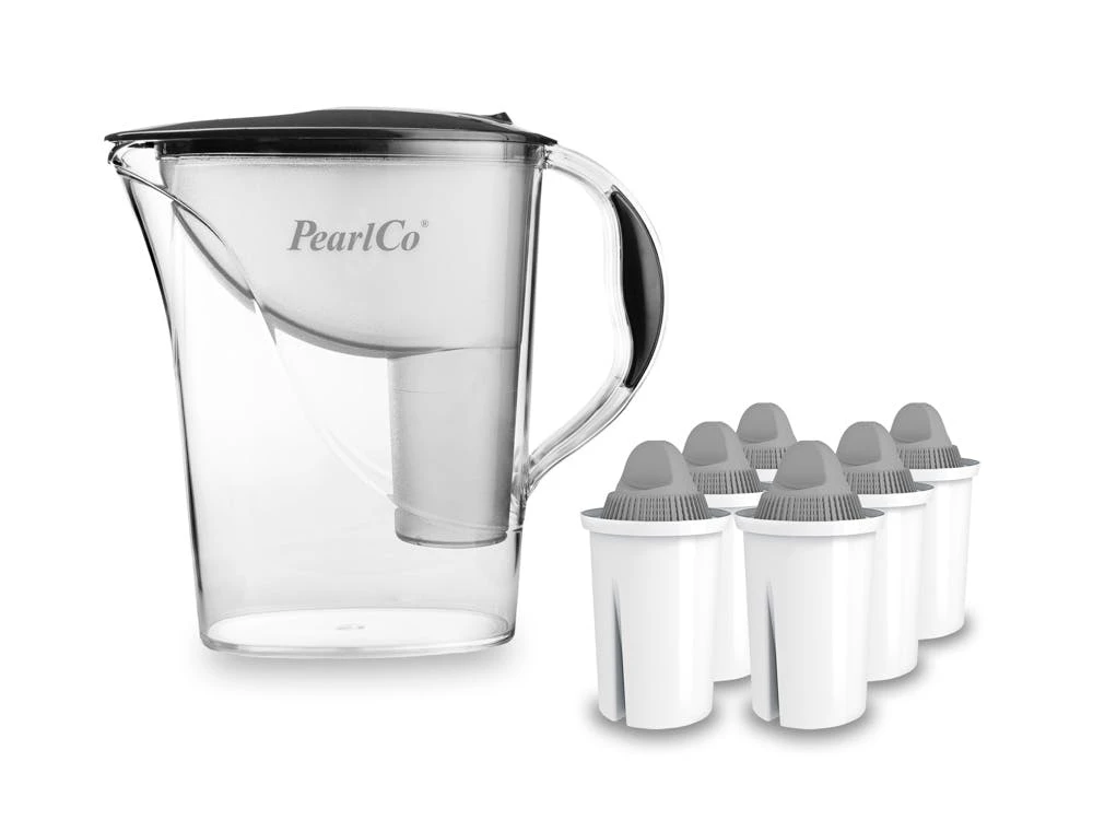 Pearlco Wasserfilter Standard Anthrazit Inkl. 12 Protect+ Filterkartuschen 2 Pearlco Wasserfilter Standard Anthrazit Inkl. 12 Protect+ Filterkartuschen – Bild 2