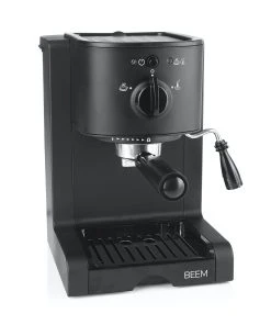 Null BEEM ESPRESSO PERFECT Espresso-Siebträgermaschine - 20 Bar Mattschwarz