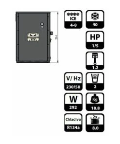 Null Komplett Set Zapfanlage, AS-40, 2-leitig, Durchlaufkühler, Nasskühler - Untertheke, Green Line -HENDI-Geschäft e2014a5c 69be 4413 875a da53190992b1