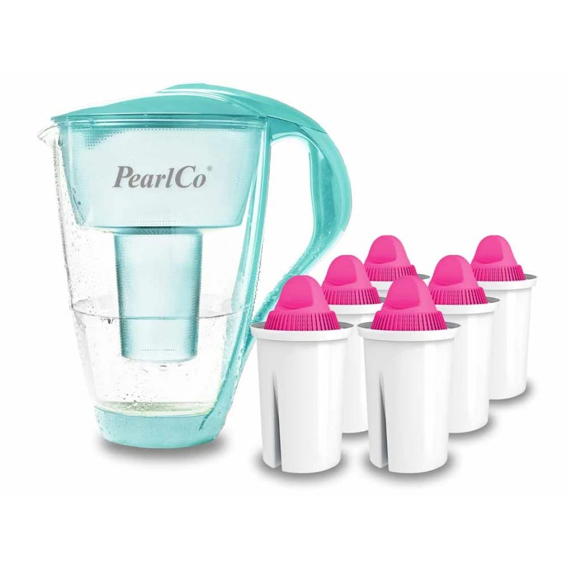 Pearlco Wasserfilter Fashion Weiß Inkl. 6 AquaMag Filterkartuschen 7 Pearlco Wasserfilter Fashion Weiß Inkl. 6 AquaMag Filterkartuschen – Bild 7