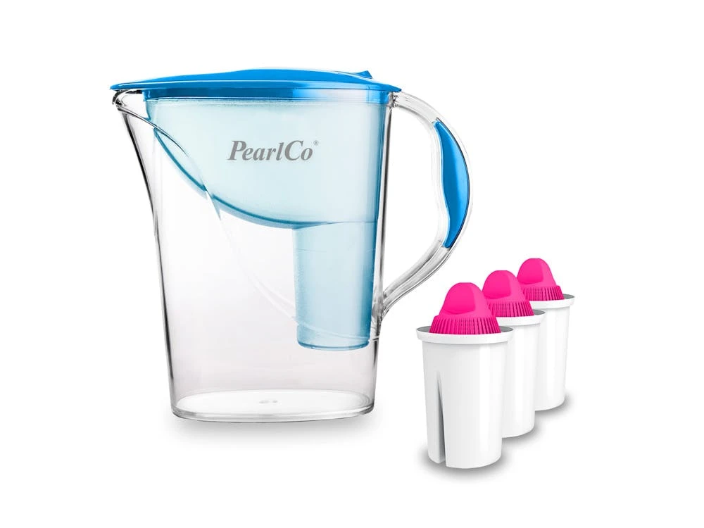 Pearlco Wasserfilter Standard Weiß Inkl. 3 AquaMag Filterkartuschen 2 Pearlco Wasserfilter Standard Weiß Inkl. 3 AquaMag Filterkartuschen – Bild 2