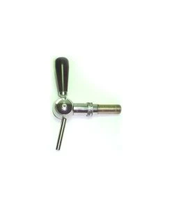 Null Zapfhahn Heißgetränke / Kugelschankhahn Verchromt