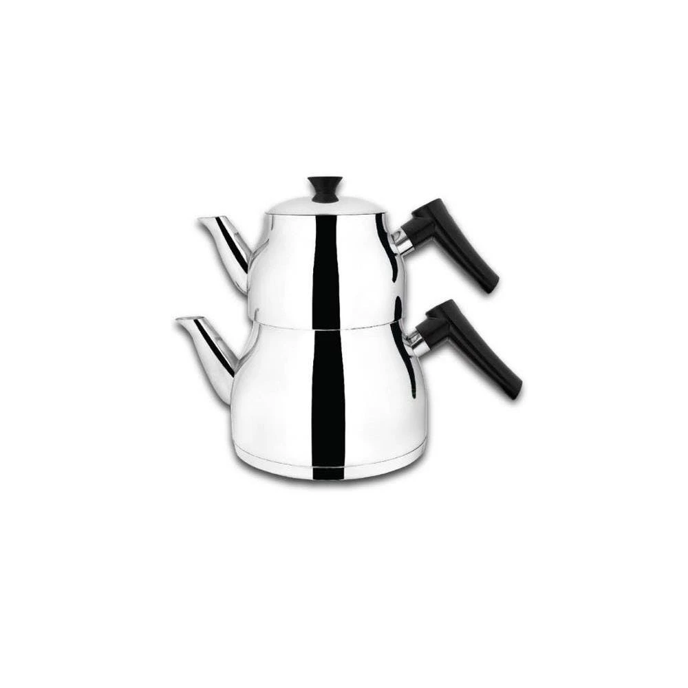 Null VIVIANA DELUX Teekannen-Set Größe S, Für Viele Herdtypen, Rostfrei, Ergonomisch 3 Null VIVIANA DELUX Teekannen-Set Größe S, Für Viele Herdtypen, Rostfrei, Ergonomisch – Bild 3