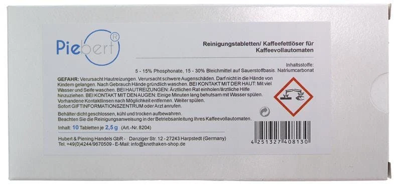 Null Reinigungstabletten Für Kaffeevollautomaten | á 10 Stück, Ø18mm Je 2,5g, Blister In Faltschachtel + Anleitung 5 Null Reinigungstabletten Für Kaffeevollautomaten | á 10 Stück, Ø18mm Je 2,5g, Blister In Faltschachtel + Anleitung – Bild 5