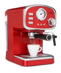 Alternative view of Klarstein Espressionata Gusto Espressomaschine 1100W 15 Bar Druck Schwarz Schwarz