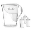 Pearlco Wasserfilter Fashion Weiß Inkl. 3 Universal Filterkartuschen
