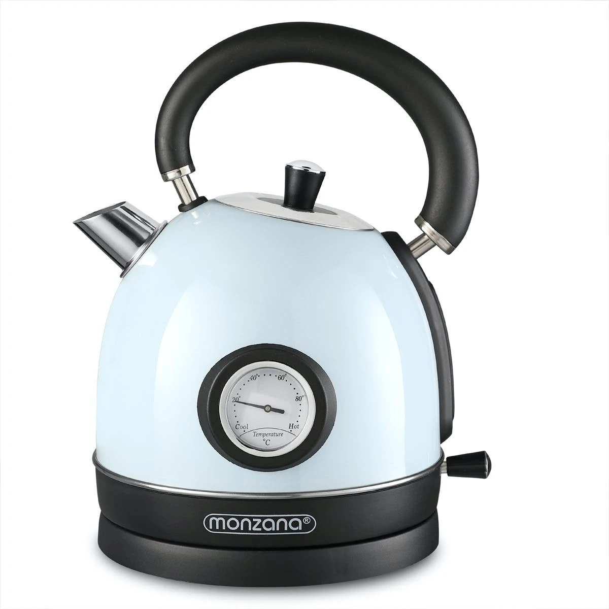 Null Monzana Wasserkocher Retro BPA Frei Blau 1 Null Monzana Wasserkocher Retro BPA Frei Blau