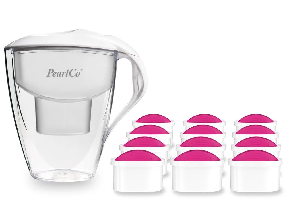 Pearlco Glas-Wasserfilter Rot Inkl. 12 AquaMag Filterkartuschen 7 Pearlco Glas-Wasserfilter Rot Inkl. 12 AquaMag Filterkartuschen – Bild 7