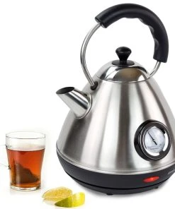 Null Schäfer Wasserkocher EDS 1,7 Liter 2200 W Wasserkessel Teekocher Edelstahl 360 Grad, Weiß/Schwarz -HENDI-Geschäft fa5d0a03 b72b 40f3 994f c84f5ad64330 1