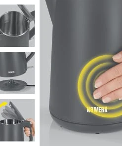 Null N8WERK Wasserkocher Nordic Grey Edition - Fassungsvermögen 1,5 Liter -HENDI-Geschäft fab944b5 51c6 4a7e 9ca7 20c7c1fdfbc6