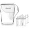 Pearlco Wasserfilter Fashion Weiß Inkl. 6 Universal Filterkartuschen
